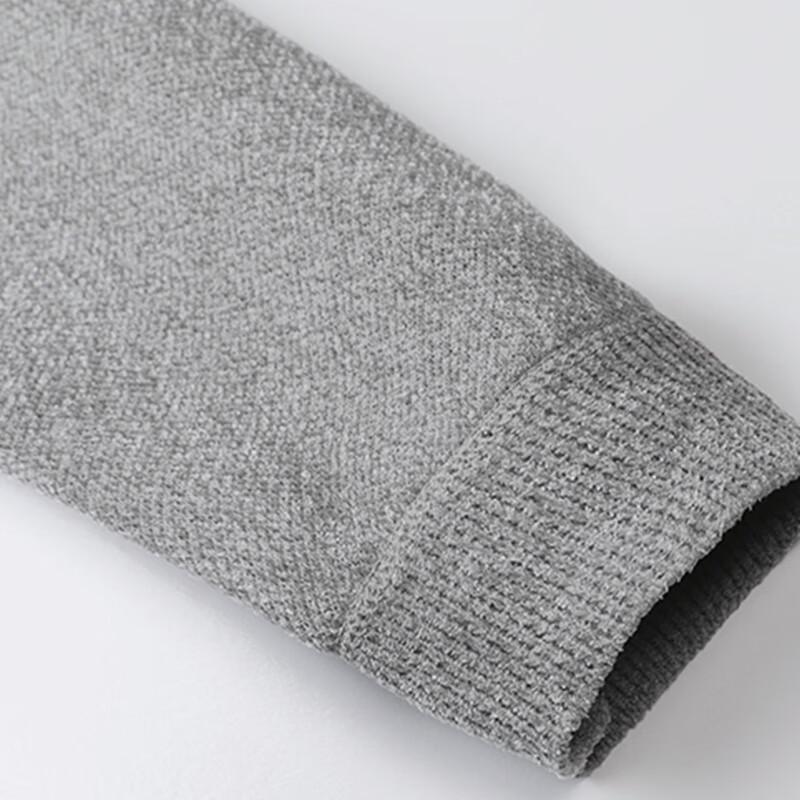 Men's NASA MARVEL Fleece-lined Casual Crewneck Pullover Sweater