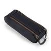 Leather Pencil Case Organizer Portable Pen Cases Storage for Drawing Pencils and Markers Zipper Stationery Pencil Bags
