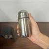 Pure Titanium Mini Thermos Cup: Capsule Tea, Coffee & Straw Mug