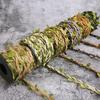 Artificial Vine Rope Eco-friendly Wear Resistant Fabric Hemp Rope with Artificial Vine Green Leaves for Home