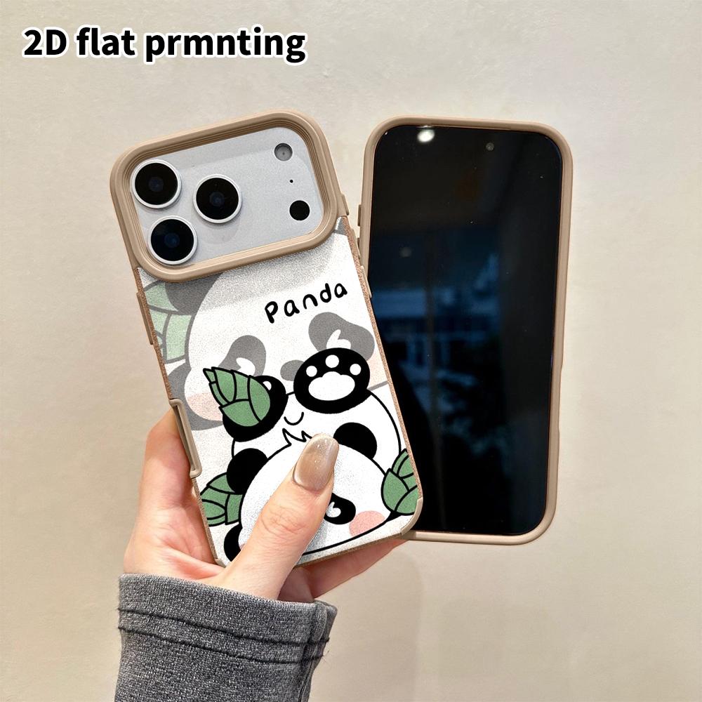 Phone Case: 2D Flat Lambskin Suitable for iPhone 18 17 16 15 14 13 Pro Film Protective Case, Lazy and Cute, Christmas and Halloween Gift