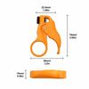Spring Assisted Mini Wire Stripper One-Handed Cable Stripper  for Cat5e-Cat8 Network Cable