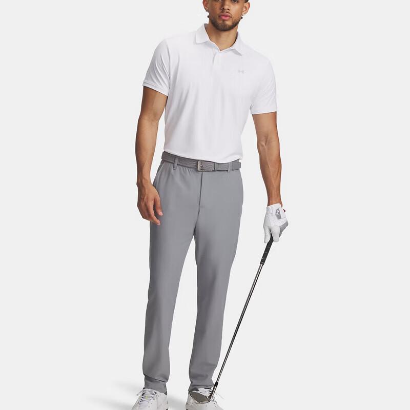 Under Armour Men's Breathable Sweat-Wicking Short Sleeve Polo Shirt