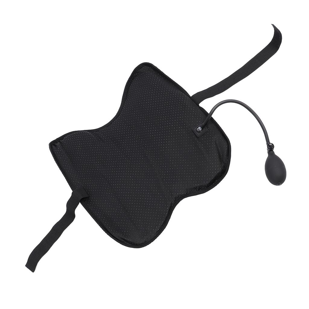 Lumbar Support Pillow Breathable Mesh Non Slip Adjustable Strap Lower Back Support Cushion for Offic