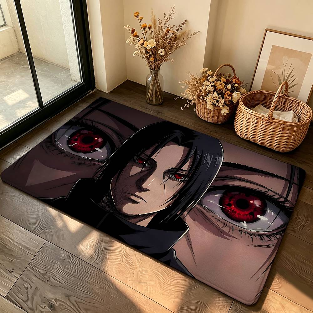 Anime N-Naruto-S Carpet Bathroom Anti-slip Mat Door Mat Home Decoration Mat Entrance Door Mat Scratch-resistant Door Mat