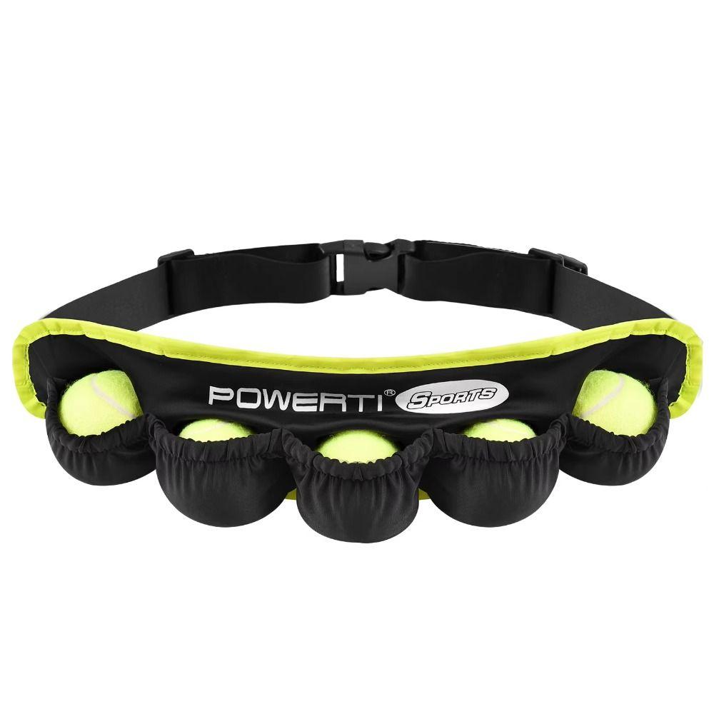 Elastic Pouch Tennis Balls Holder Fanny Pack Waist Bag Tennis Tennis Ball Bag  Walking Jogging