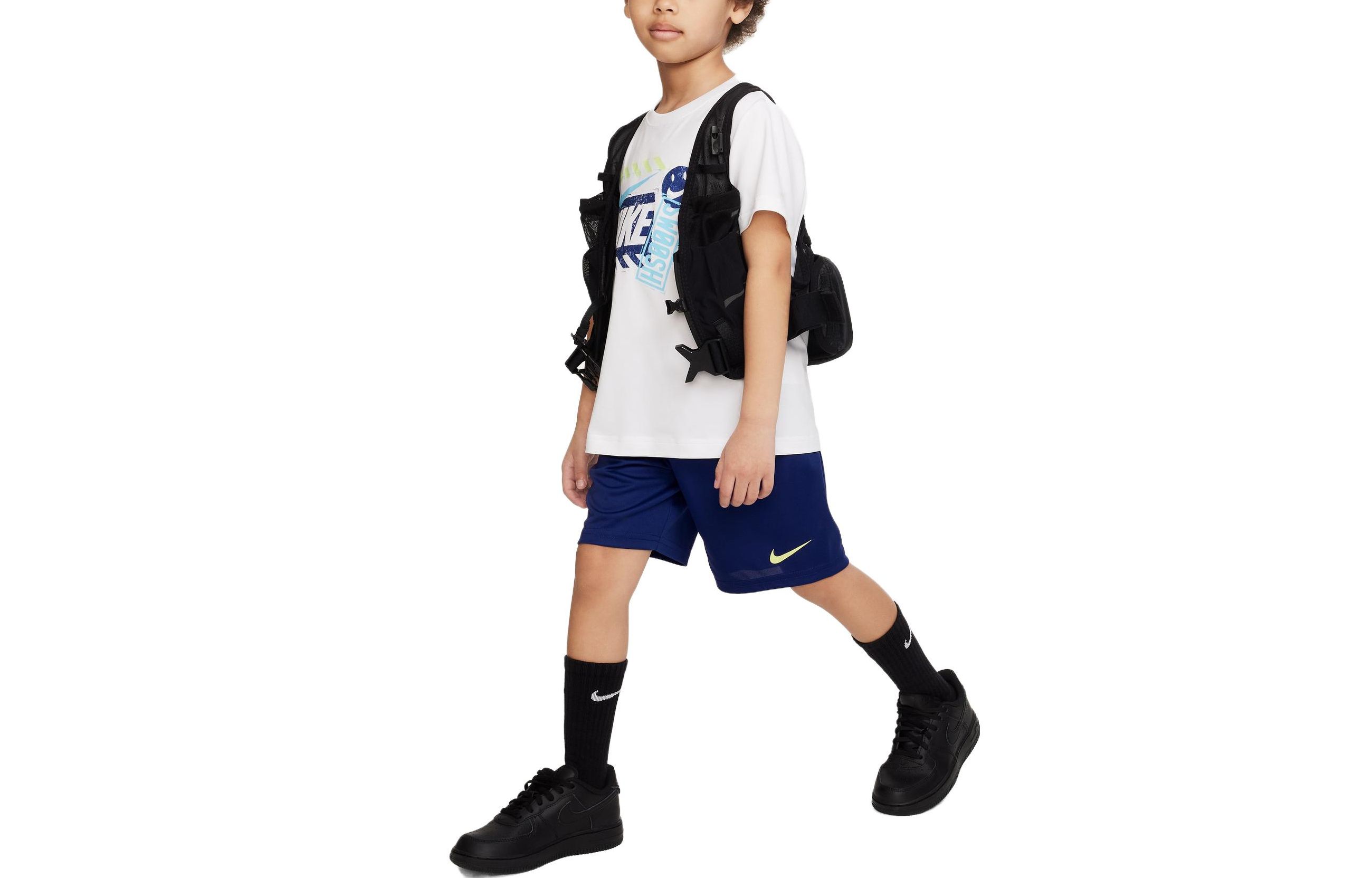Nike Kids Casual Sportswear Crew Neck Moderate FQ0541-455 6