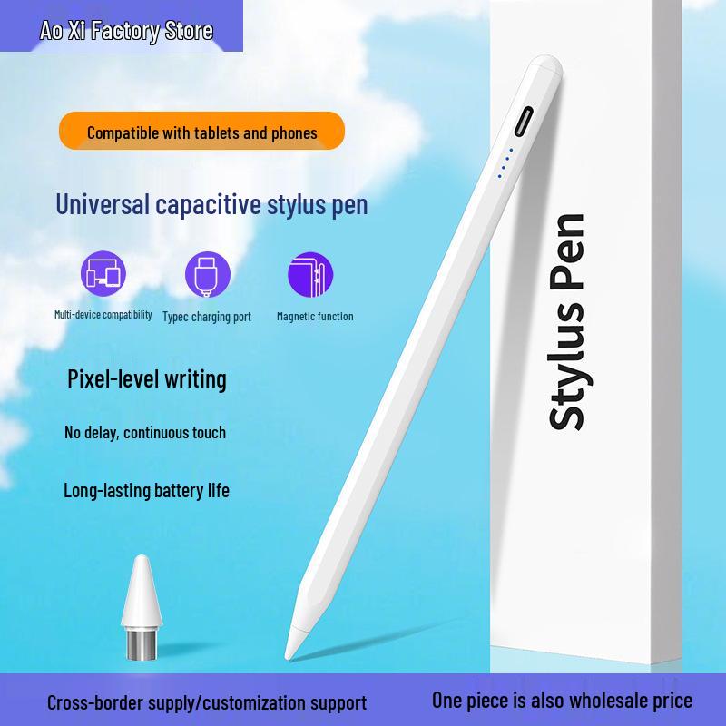 Universal Capacitive Stylus for Touchscreens: Huawei, Apple, Tablets, Phones, iPad Pencil