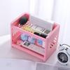 Double-Layer Mini Storage Shelf - Desktop Organizer for Dormitory and Bathroom