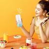 Agitator portabil Agitator personal pentru shake-uri și storcator de fructe pentru slushie, reîncărcabil prin USB cu 4 lame Blendere portabile pentru călătorii sportive și în aer liber