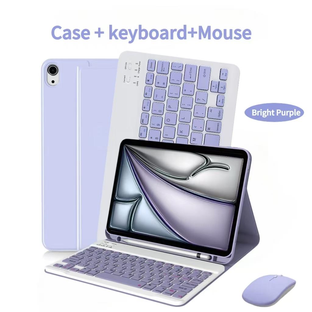 Case For iPad Air 11-inch (M4),For iPad Air 11-inch (A3459 A3460 A3463) Detachable Keyboard Case with Pen Holder