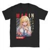 Leisure My Dress-Up Darling Marin Kitagawa T-Shirts for Men Crew Neck 100% Cotton T Shirt Wakana Gojo Anime Tees Gift Clothing