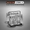 Vintage Glacier Glass Tumbler
