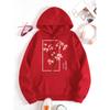 Cherry Tree in Full Bloom  Women Clothes Hip Hop  Hoodie Autumn Loose Hoodies Casual Pullover Crewneck Couple Hoodies