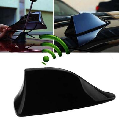 Universal Car Antenna Carbon Fiber Radio AM//FM Aerial Roof Mast Black