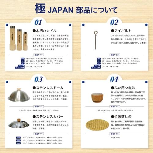 River Light Goku JAPAN Thick Iron Frying Pan, 28cm, Iron Nitride Finish, Induction Compatible, Rust Resistant, Made In Japan, J2328