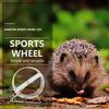 Roue d'exercice silencieuse en fer pour hamster, roue d'exercice pour hérisson domestique sans vis pour petits animaux de compagnie, jouet pour hamster
