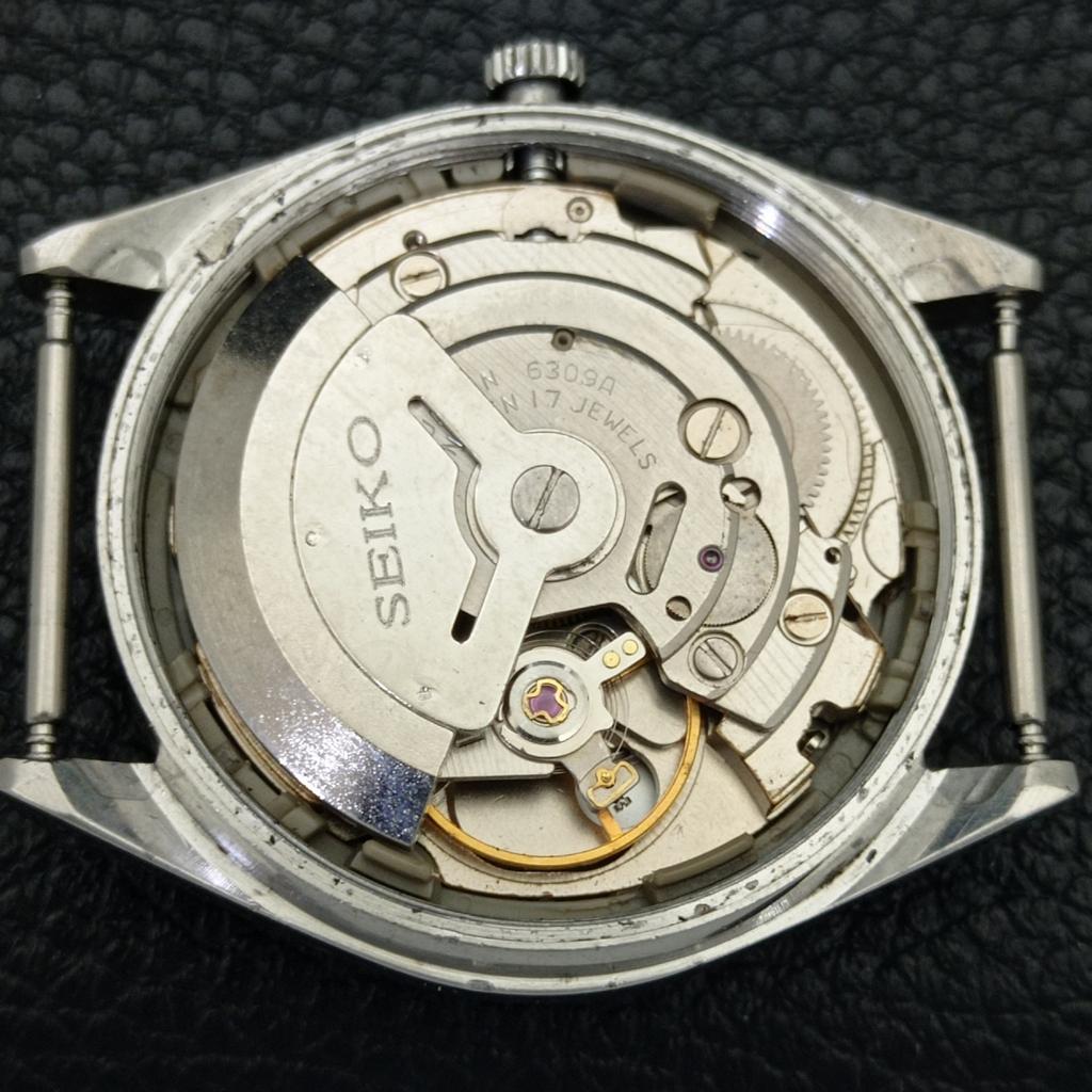 SEIKO 5 AUTOMATIC VINTAGE 6309A JAPAN MENS BLUE COLOR DIAL WATCH a701240-5 R206a-a701240