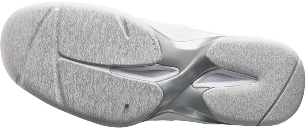 [Prince] Tennis Shoes Wide Light Advance HC White x Silver (206) 25.5 cm