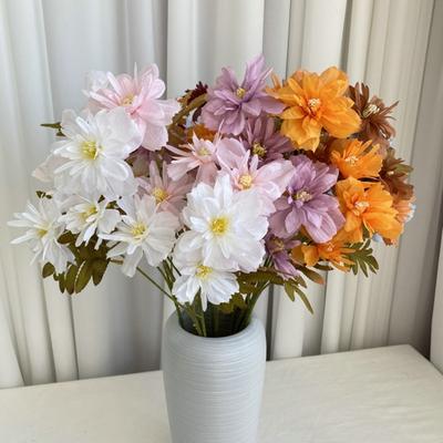Artificial Flower Realistic Decorative Fake Happy Flower Flower Arrangement Wedding Decor Scene Layout