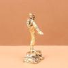 Brass Wuxing Monk Ornament: Creative Decor for Home, Office, or Entryway