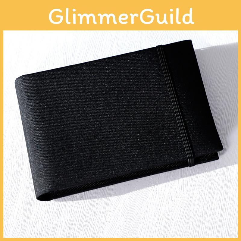 Flip Mini Book Album Portable Linen Cover Photo Album For Travel Storage Memory