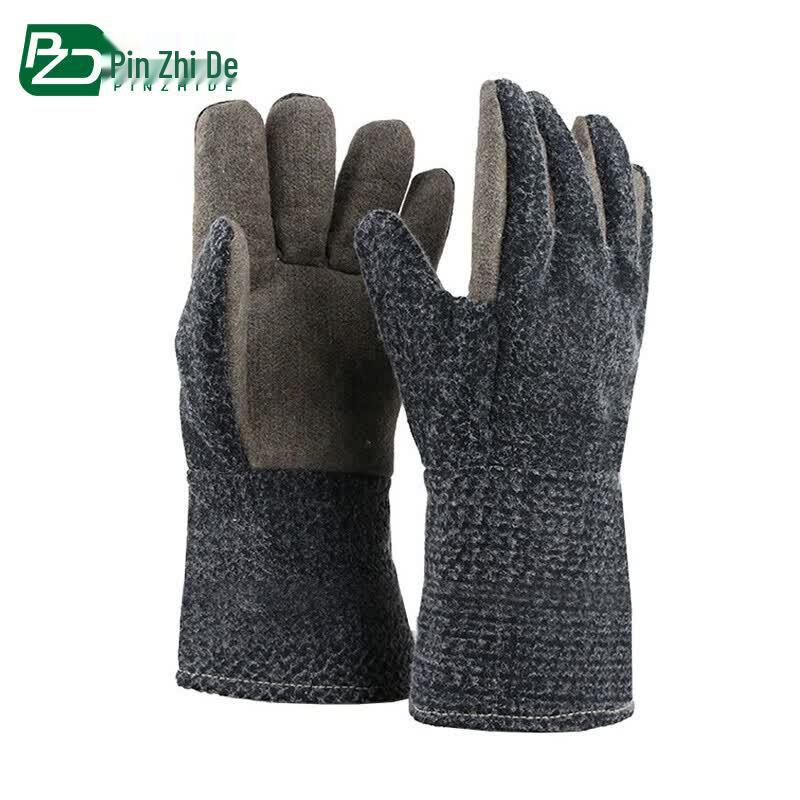 Industrial Heat Resistant Protective Gloves One Size
