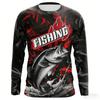 Modell Bestseller Herren Angler Langarmshirt für Outdoor-Sport - Schnelltrocknendes und Atmungsaktives Herrenhemd Kinder