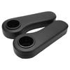 2PCS Club Car Rear Armrest Cup Stand Passenger Driver Side Black Universal Replacement for Yamaha