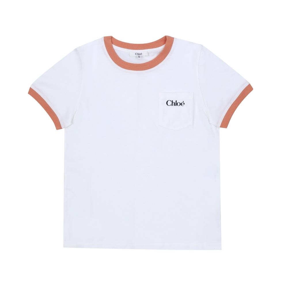 Chloe Kids Ringer T shirT C20860 117  adulT Size Available C20860 117 (10A)