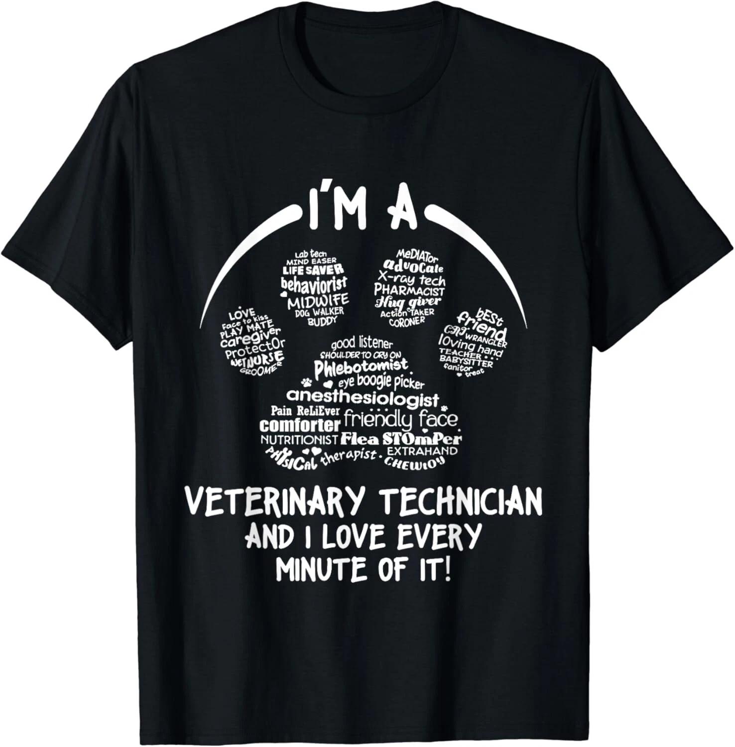 Veterinary Technician Appreciation Vet Tech Gift Unisex T-Shirt 2XL
