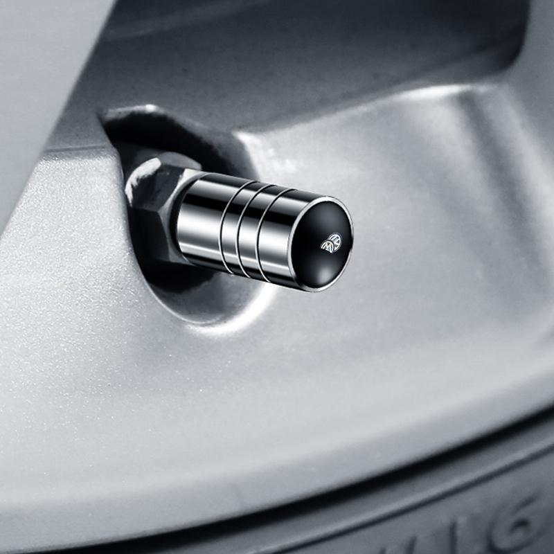 VW GTI GOLF 2026 Hot Car Metal Wheel Tire Valve Caps Dust Capwith Car Accessories For Volkswagen VW GTI Rline R Polo Golf MK8 Pa