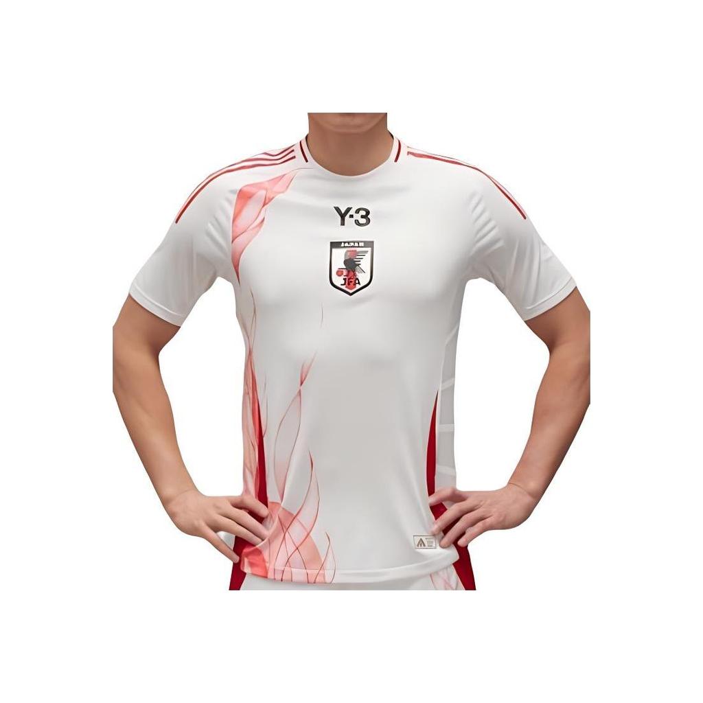 adidas Y-3 Japan Away Authentic Jersey Core White Men Streetwear IU0960