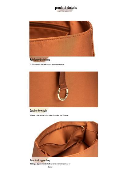 Birkin Platinum Bag Inner Storage & Support Organizer - Acetate Silk Cosmetic Bag