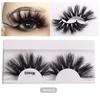 8D Colored Mink Hair False Eyelashes Natural Docile Thick Eyelashes