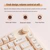 Kabellose, ultra-leise mechanische Gaming-Tastatur für Mädchen – Ideal für Büro & Laptop-Tippen