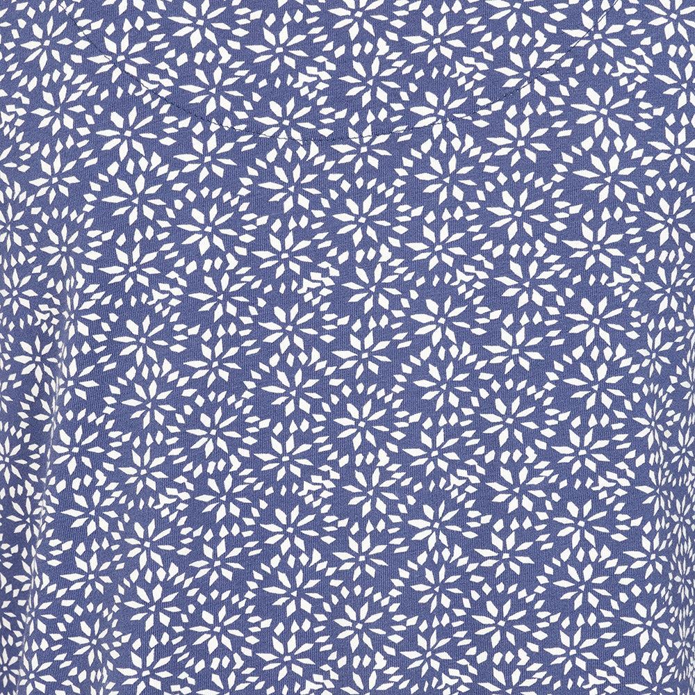 Lazy Jacks Womens/Ladies Mosaic Front Tie Tunic Top