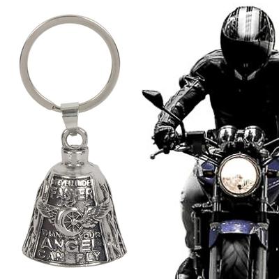 Dzwonek na koło motocykla ze skrzydłami anioła Dzwonek do jazdy dla motocyklisty Akcesoria dekoracyjne do motocykla dla motocyklistów Rower Prezent walentynkowy