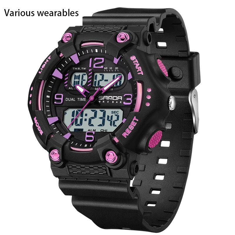 Neue Paar Elektronische Uhr Junior High School Student Multifunktionale Outdoor Sport Elektronische Uhr