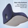 Car Seat Cushion Lumbar Support Pillow For Desk Chair Non-Slip Ergonomic Lumbar Support Pillow Relief Foam Carseat Pad For Hips