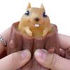 New Exotic Magic Squirrel Cup Decompression Cute Pet Squeezing Toy Squeeze Surprise Stump Animal Vent Squirrel Cup