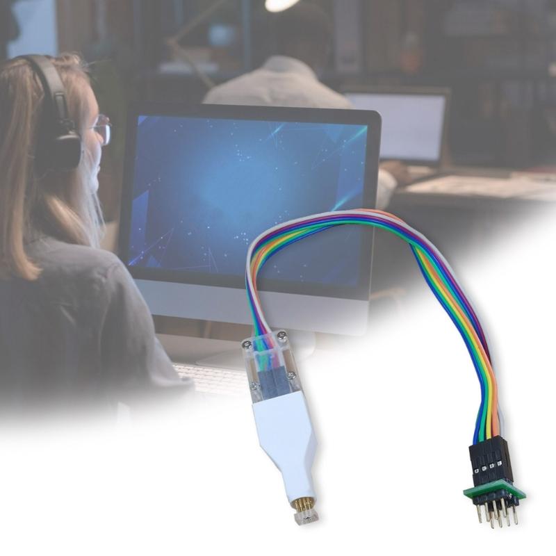 Precisions SOP8 150mil Narrow Body Test Clip Wire with 4.4mm Spacing for Secure Connection