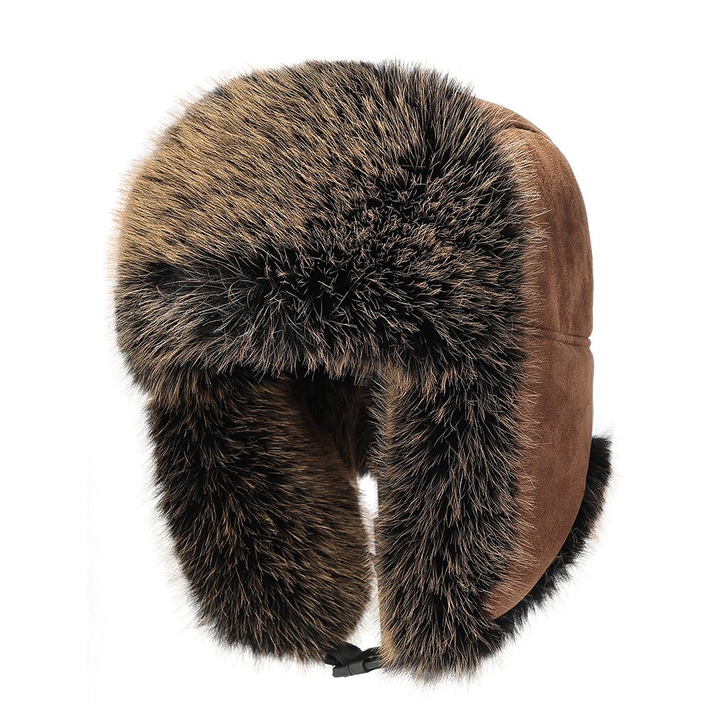 Winter Bombermütze Herren Warm Kältefest Ohrenmütze Outdoor Skimütze
