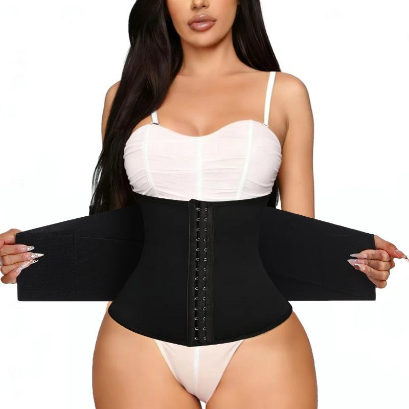 Women S Neoprene Waist Trainer Belt With Hooks For Shaping Compression