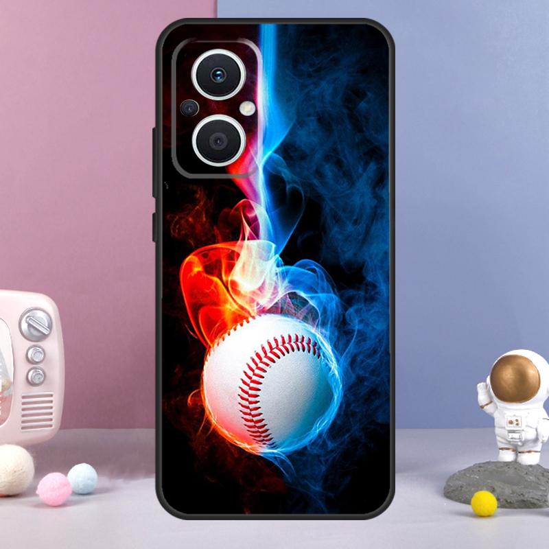 Baseball Funda For OPPO Reno 13 F 11F 12F 14F 10 11 12 14 Pro 7 8 Lite OPPO Find X6 X5 X8 X9 Pro Case