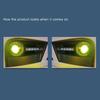 Mercedes MP4 MP5 LED Enhanced Fog Light Assembly 2645 2658 - High Brightness Front Lens