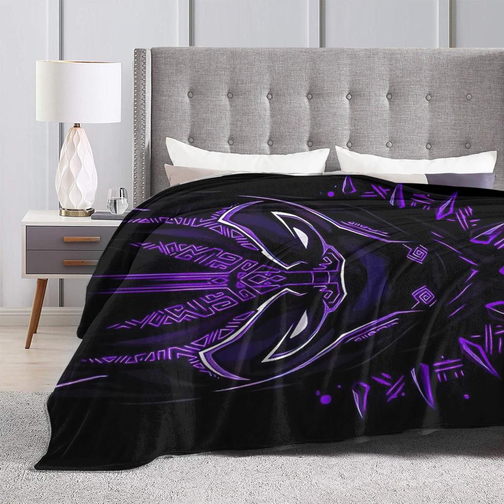Black Panther  Blanket Quality Soft  Throw Blanket Spring Decorative Outdoor Funny Bedspread