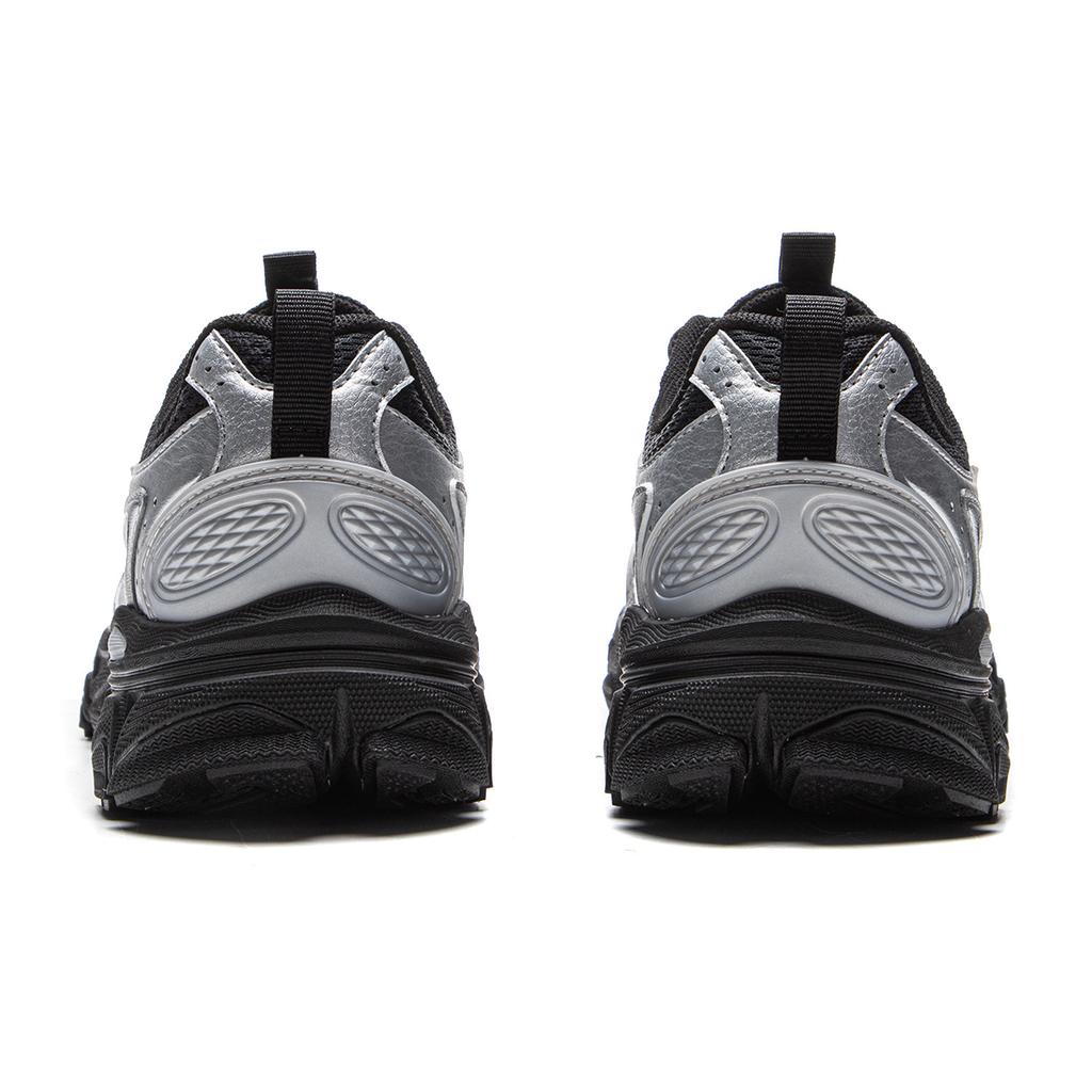 New LiNing Carefree V2 Cushioning, Slip Resistant, Abrasion Resistant, Rebound Low Top Running Shoes Women's Black Silver ARXV008-2