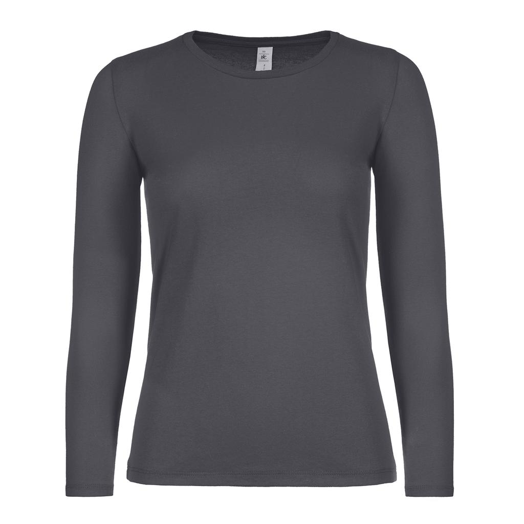B&C Womens/Ladies #E150 Long-Sleeved T-Shirt