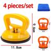 2 In 1 Car Repair Tool Body Dent Repair Puller Orange/Yellow/Black Suction Cup Remove Dents Puller For Dent Glass Suction